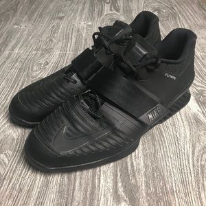 Mens 12.5 NIKE Romaleos 3 Triple Black Lifters